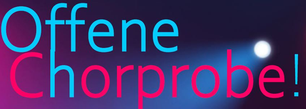 offene chorprobe