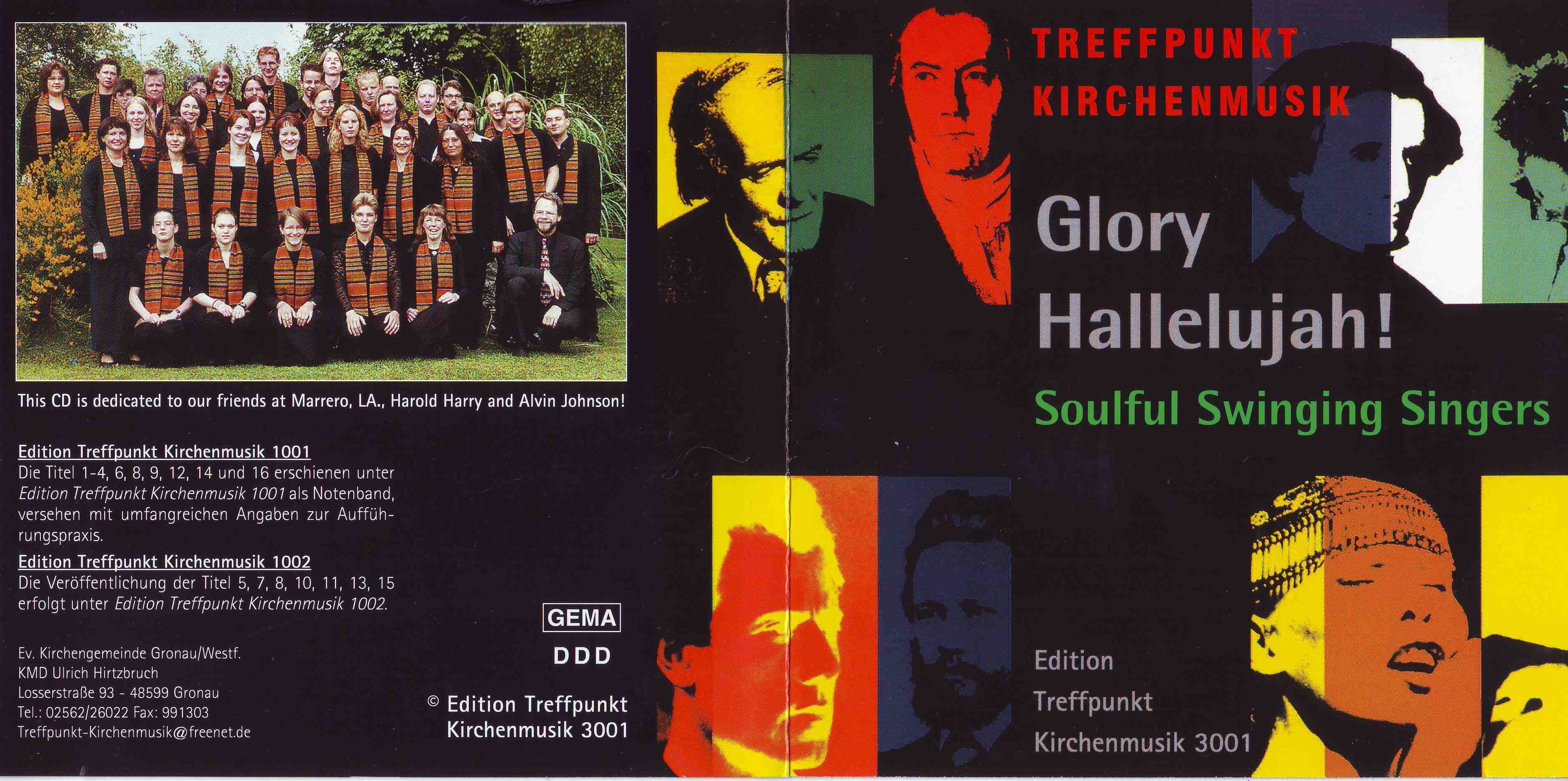 BookletCDGloryHallelujahSSSws